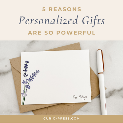 5 Reasons Personalized Gifts Are So Powerful