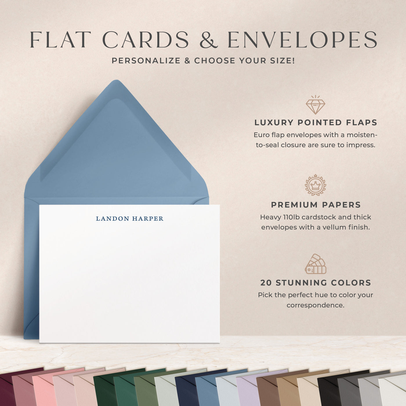 Simplicity: Flat Card Set