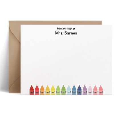 Crayons: Flat Card Set