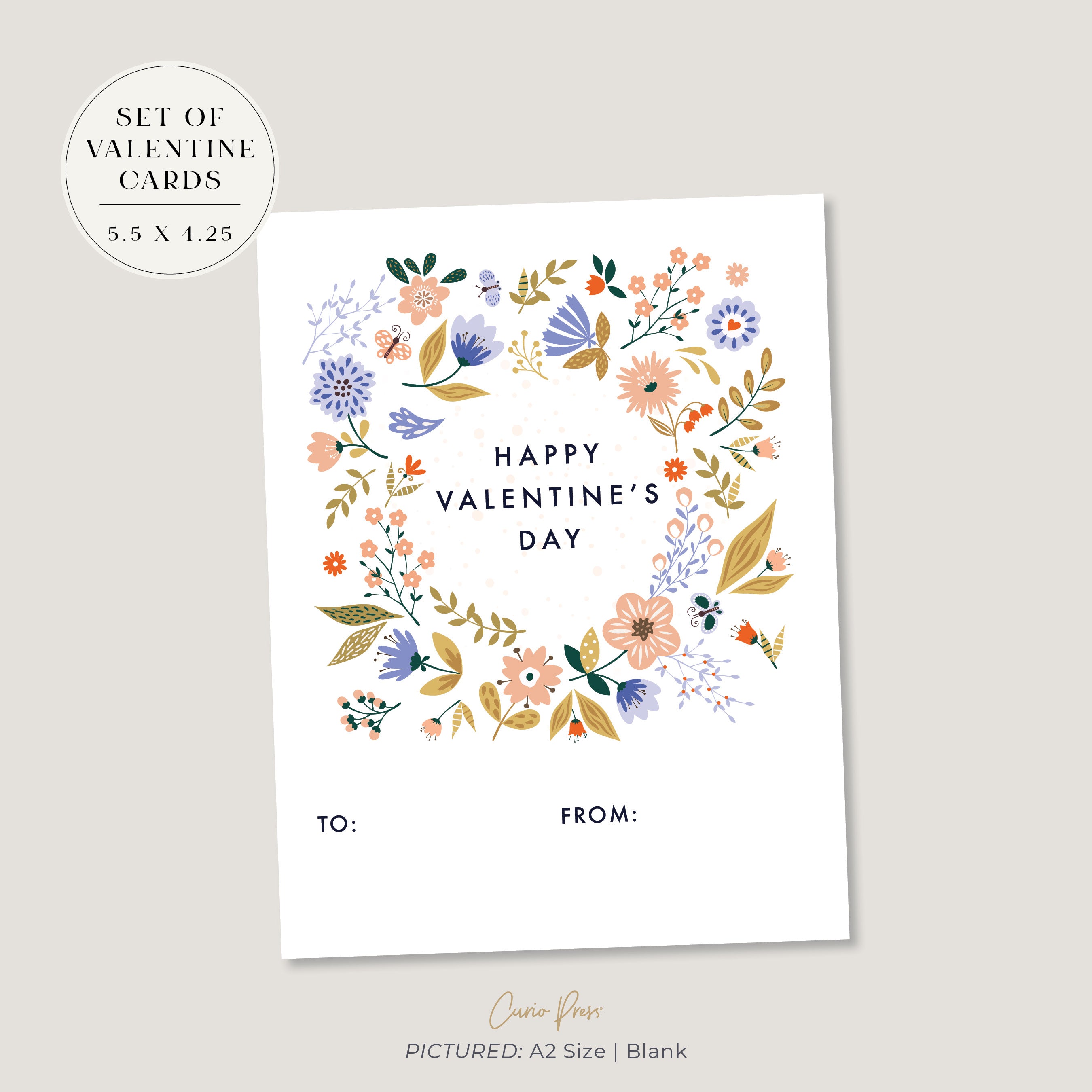 Floral Valentine Curio Press