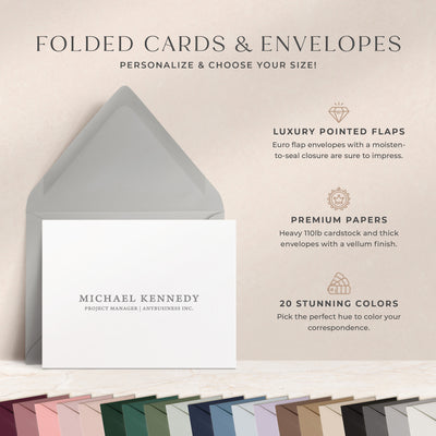Simplicity: Folded Card Set