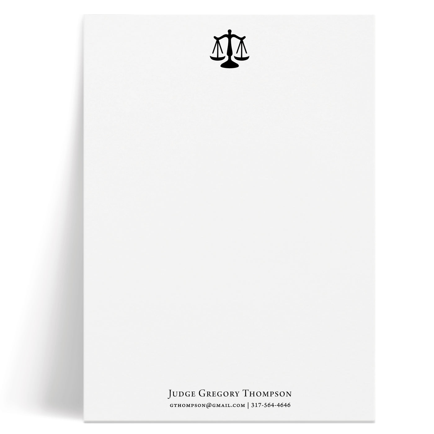 Justice: Notepad