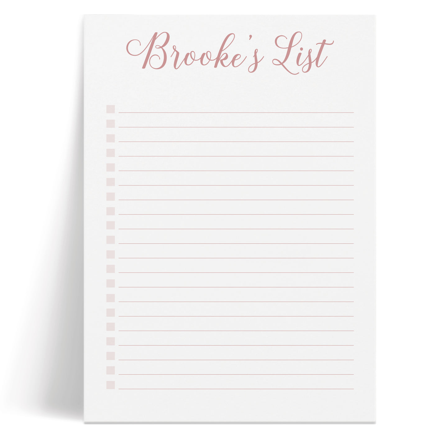 To Do List: Notepad
