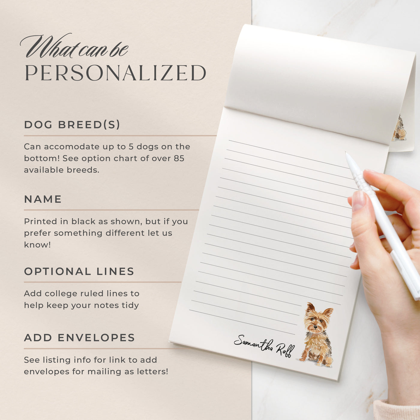 Dogs: Notepad