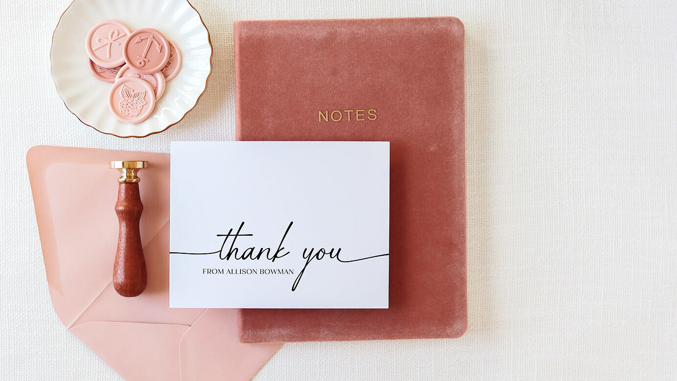 At Curio Press, custom stationery is always in style. Express your personal style with one of our beautiful note card designs.