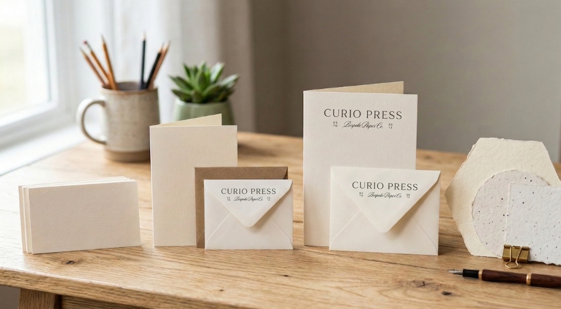 Notecard Sizes Guide: Standard, Large, and Custom Options – Curio Press