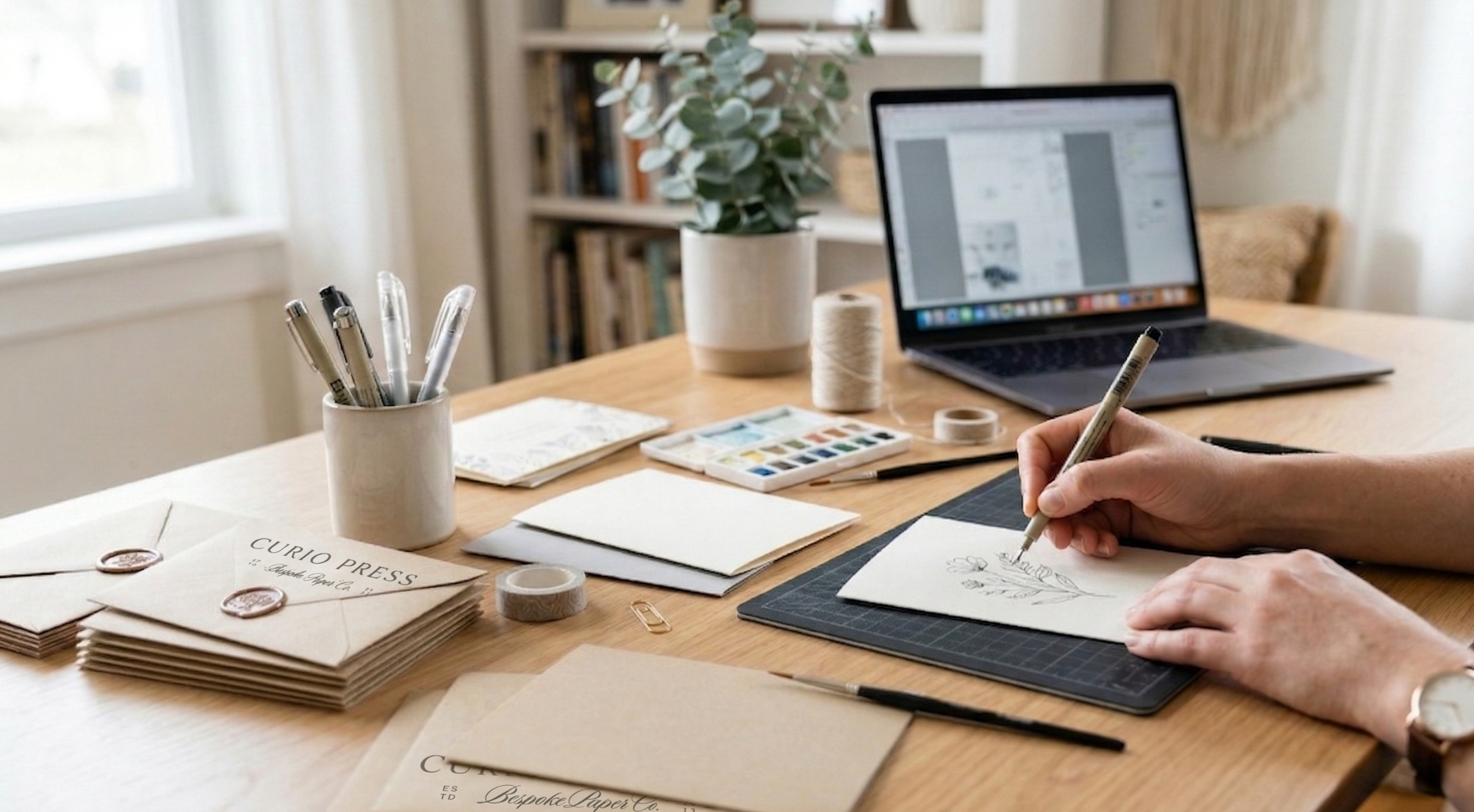 How to Design Your Own Custom Notecards Step by Step – Curio Press