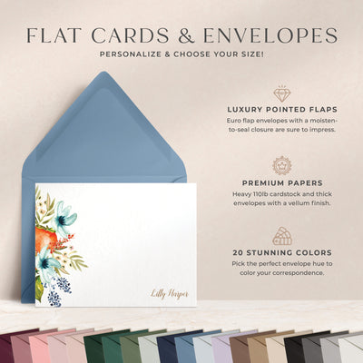 Fruit Blooms: Flat Card Set