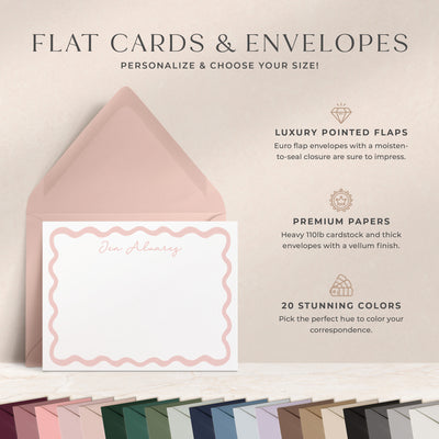 Wavy: Flat Card Set