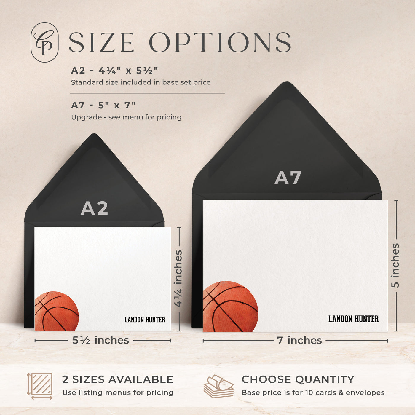 Basketball: Flat Card Set