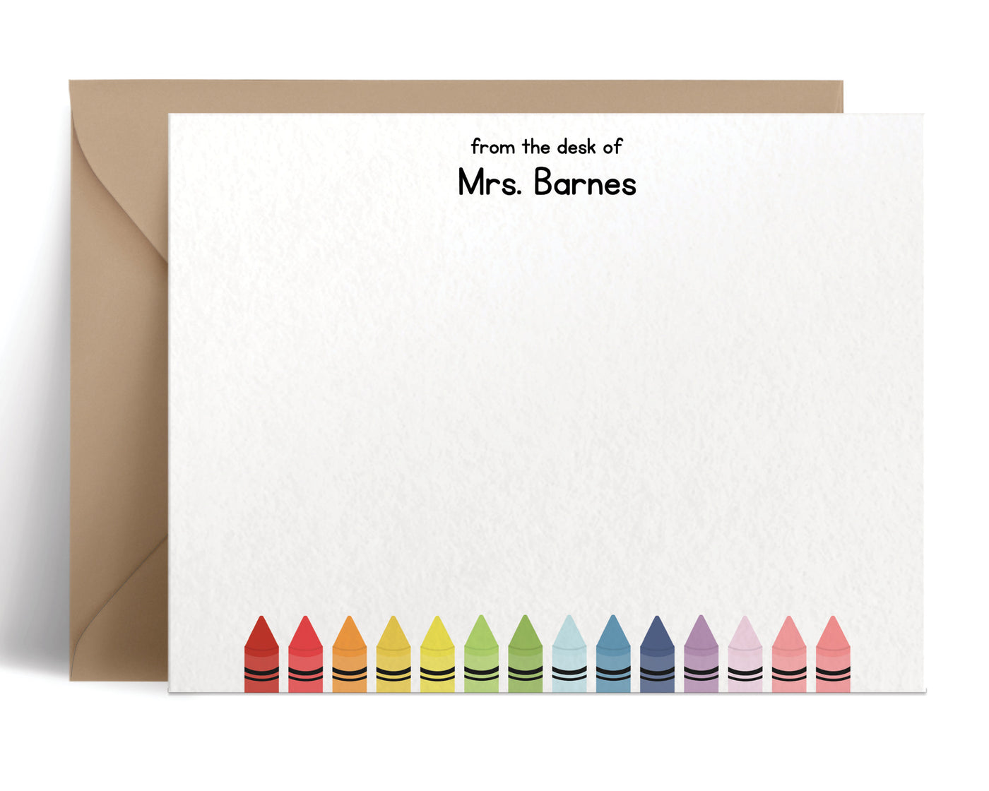 Crayons: Flat Card Set