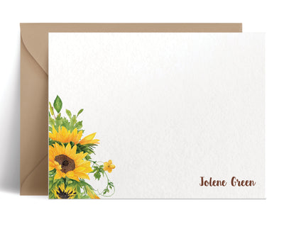 Sunflower: Flat Card Set
