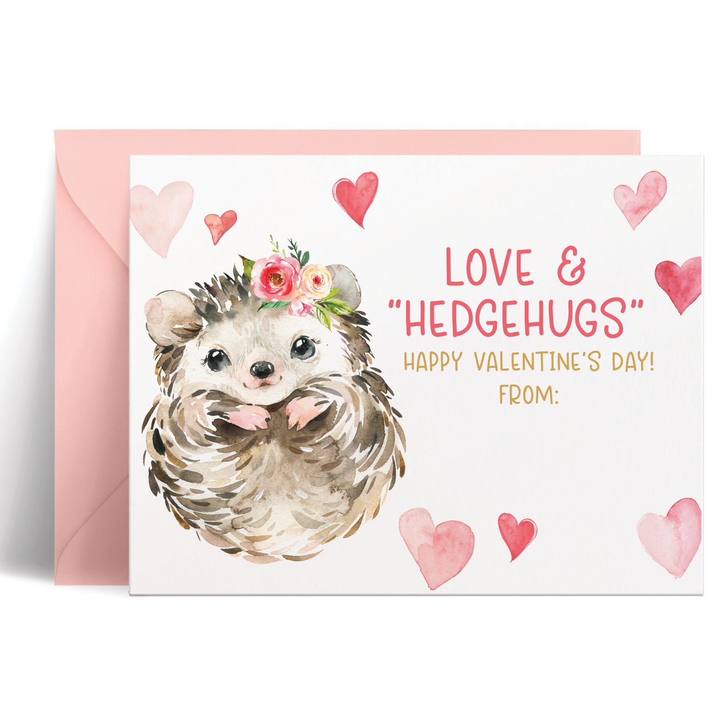 Hedgehog Valentine