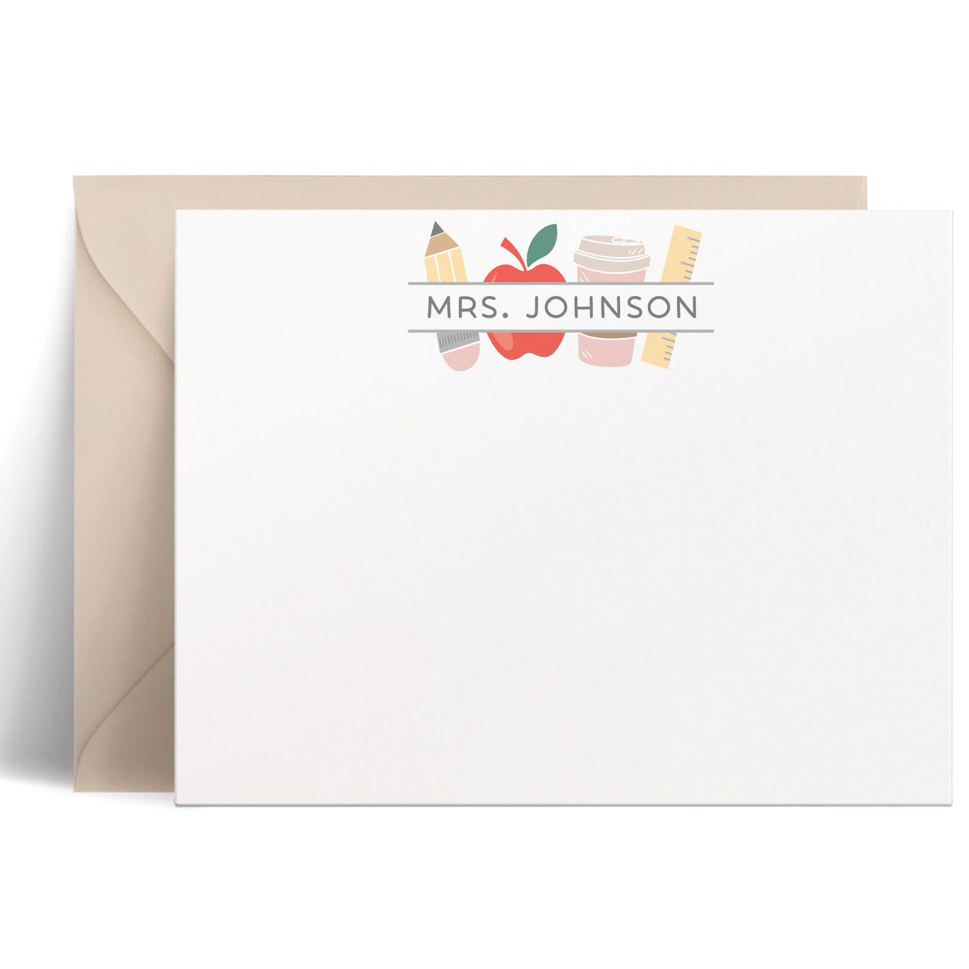 Teacher Life: Flat Card Set