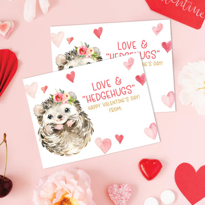 Hedgehog Valentine