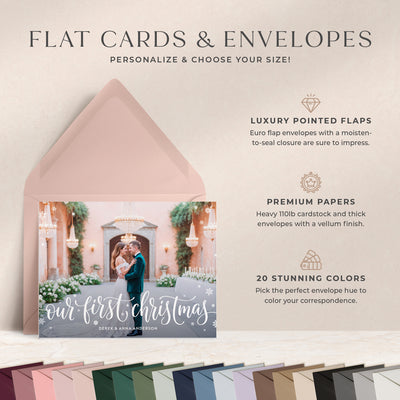 Our First Christmas: Holiday Cards