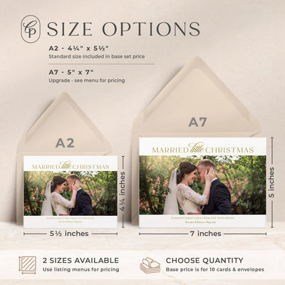 Married Little Christmas: Holiday Cards