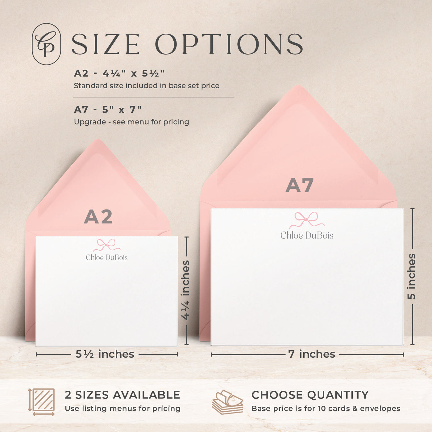 Tiny Bow: Flat Card Set