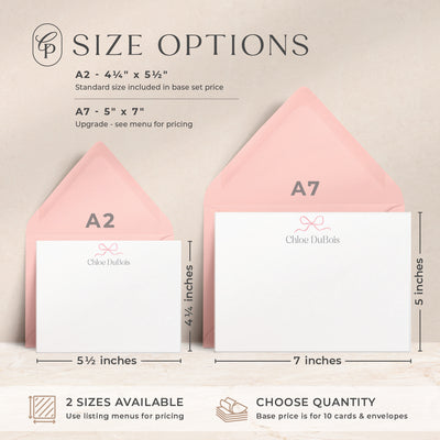 Tiny Bow: Flat Card Set