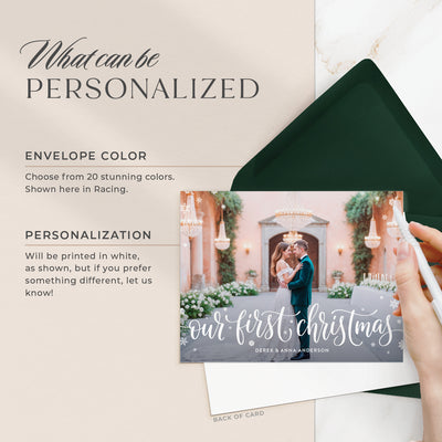 Our First Christmas: Holiday Cards