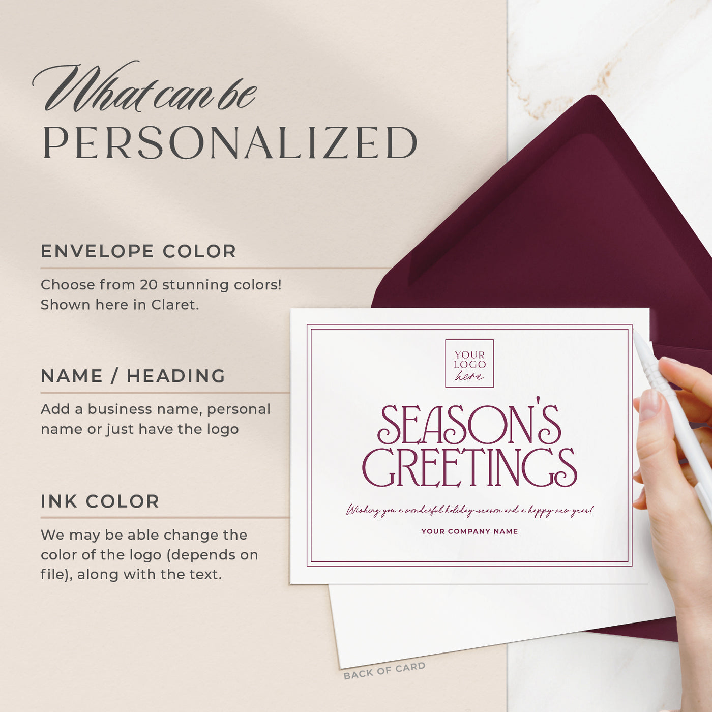Your Logo: Holiday Cards