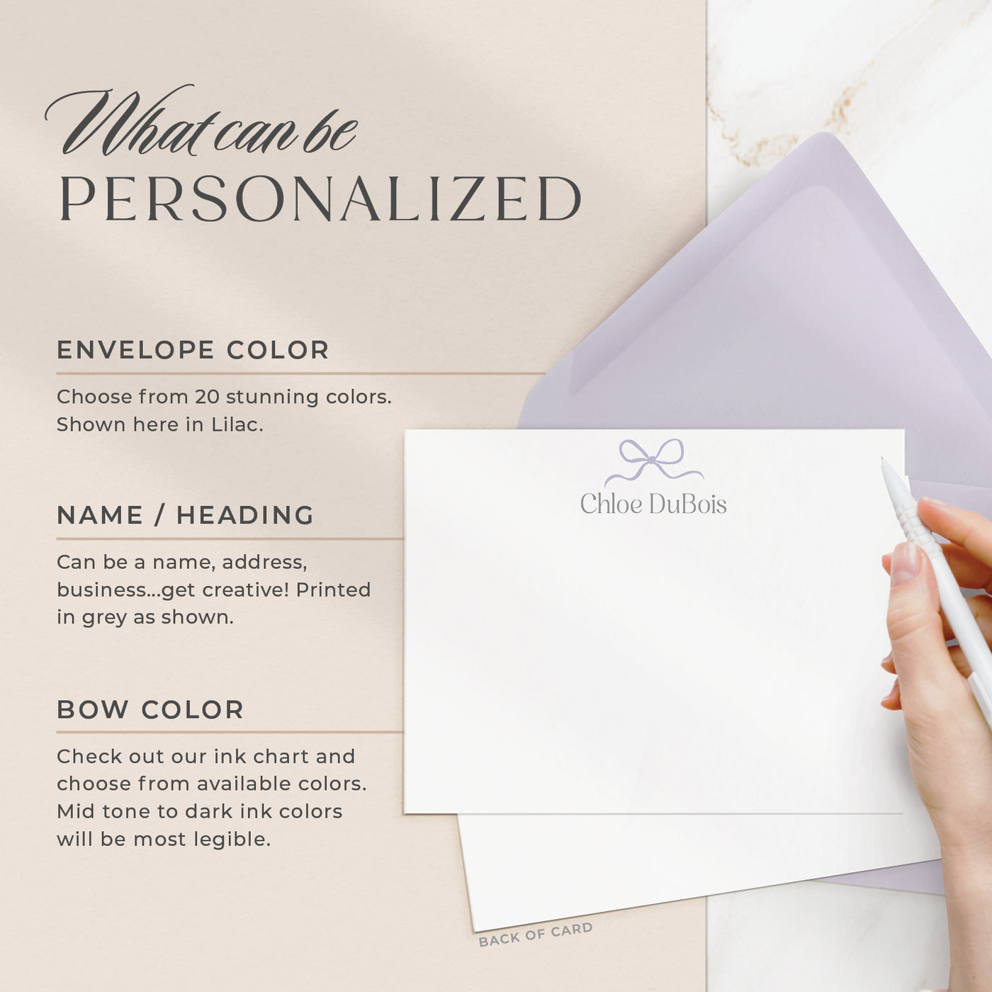 Tiny Bow: Flat Card Set