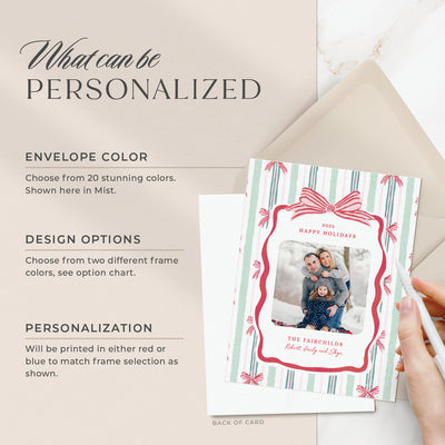 Ribbons & Bows: Holiday Cards