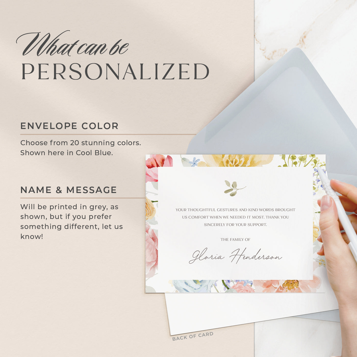 Abide Thank You Flat Cards