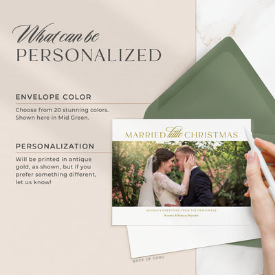 Married Little Christmas: Holiday Cards