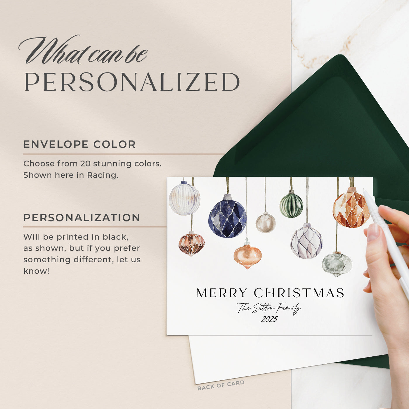 Baubles: Holiday Cards