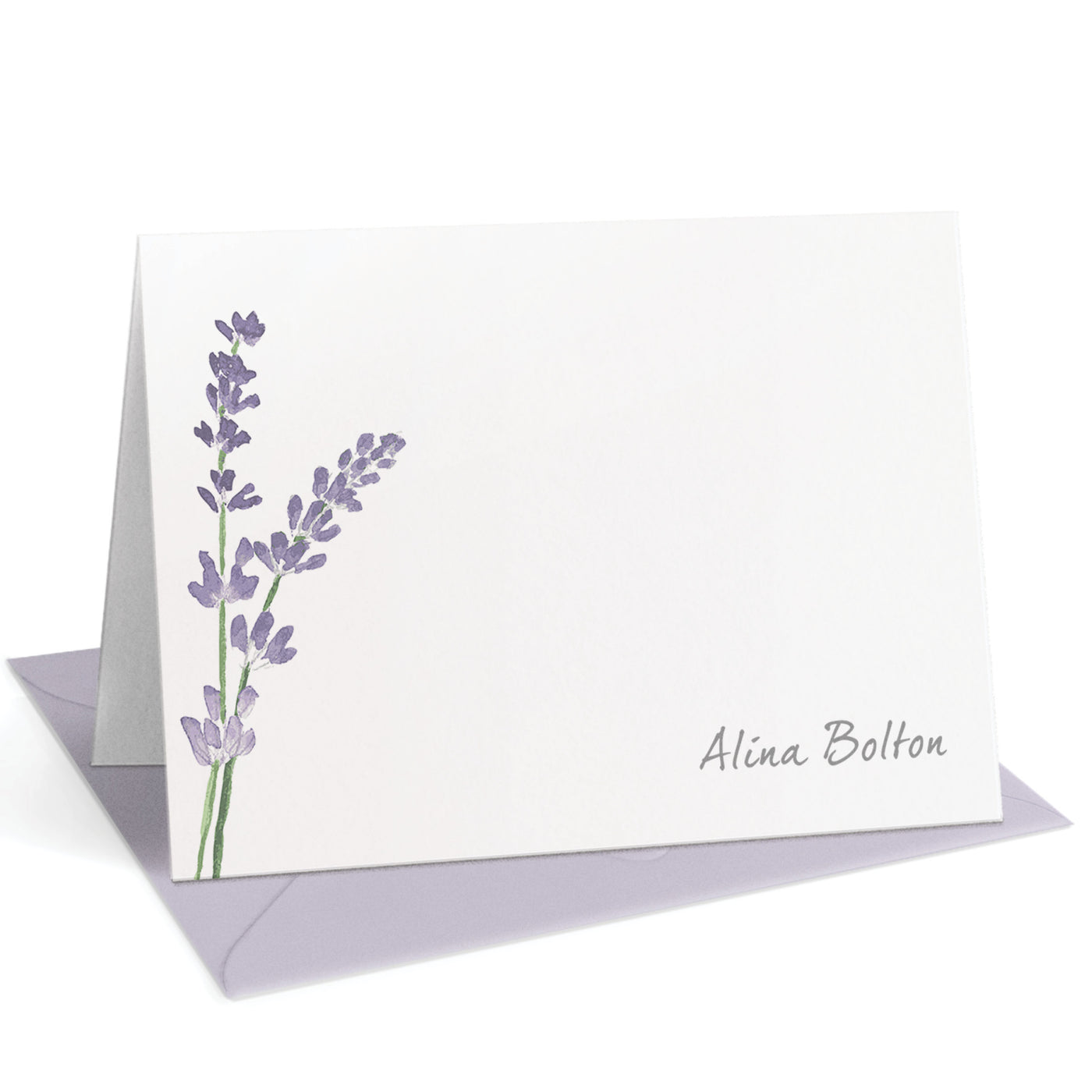 Lavender: Folded Card Set
