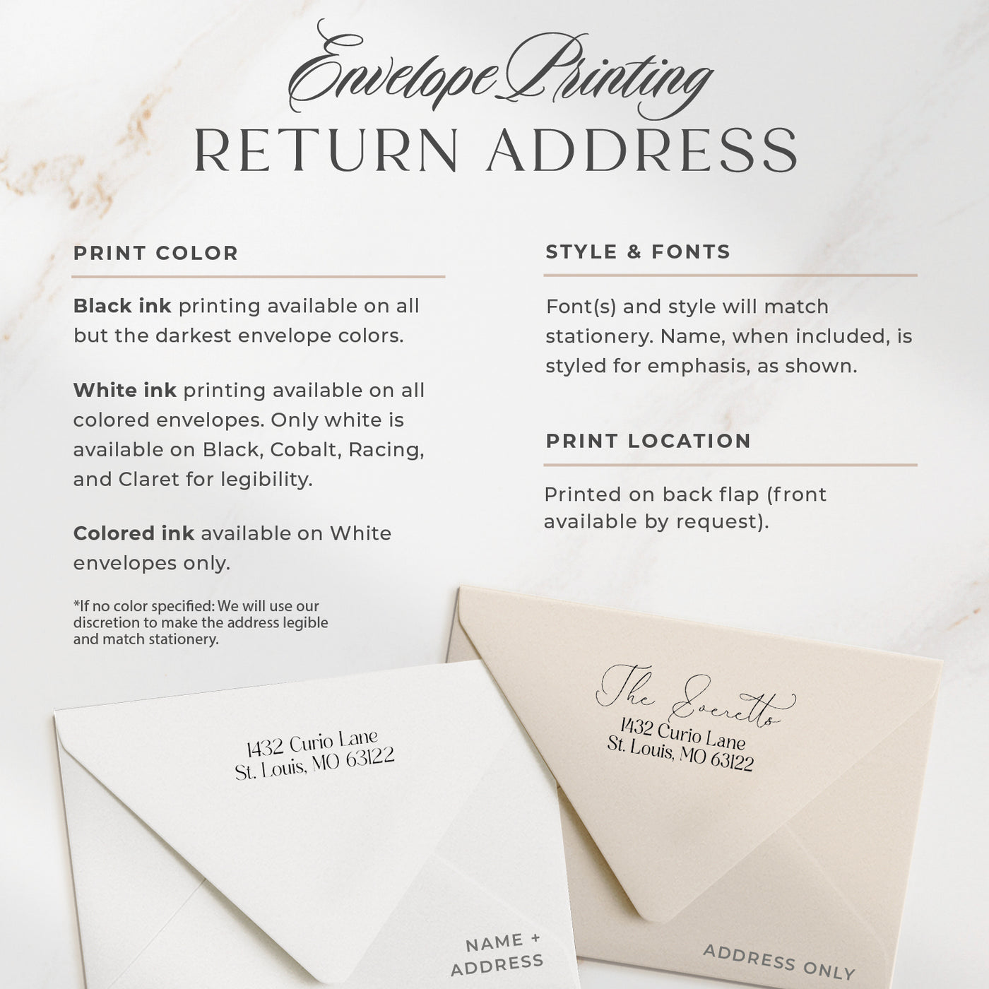 Ever After: Folded Card Set