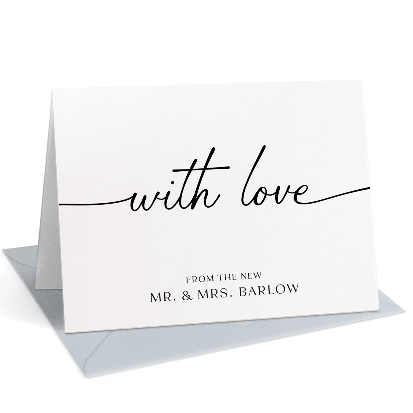 With Love: Folded Card Set