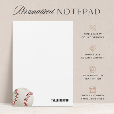 Baseball: Notepad