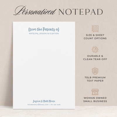 Parent Notes: Notepad