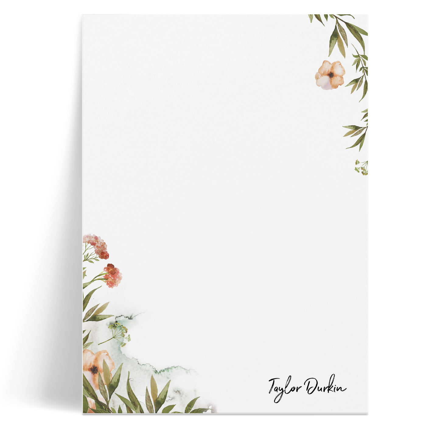 Wildflowers: Notepad