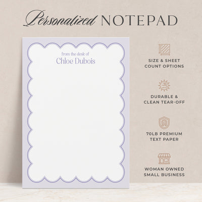 Scalloped: Notepad