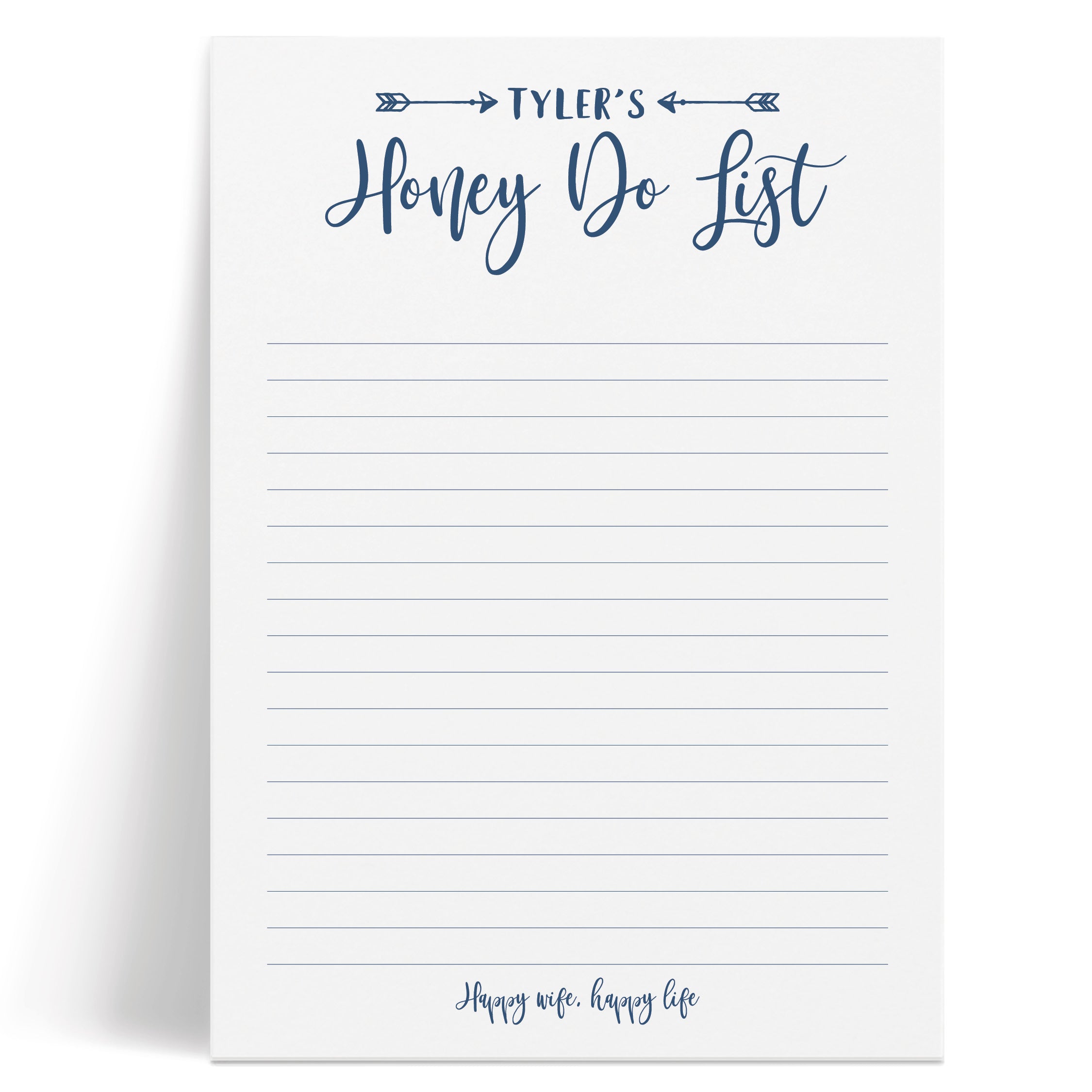 Howdy Notepad Honey Do | Personalized Custom Notepad | Curio Press