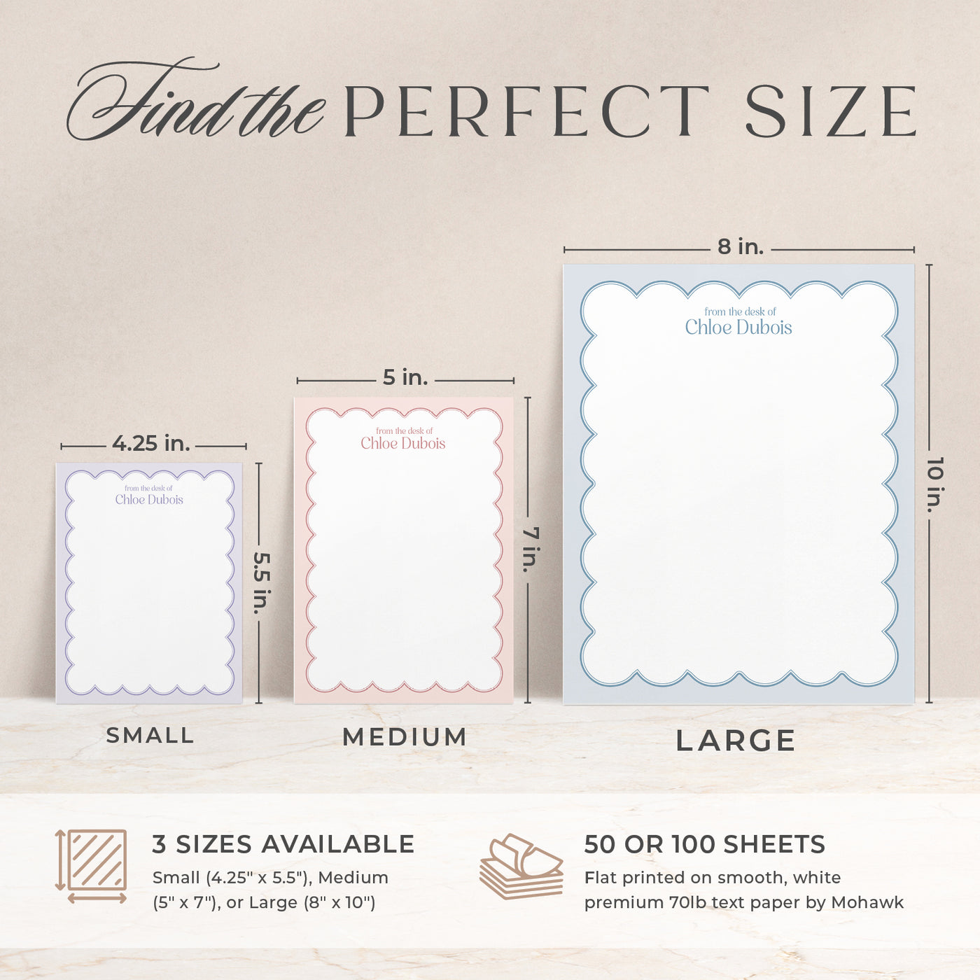 Scalloped: Notepad
