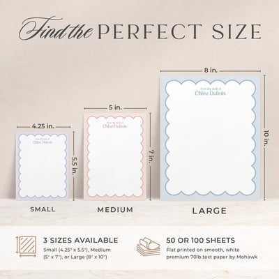 Scalloped: Notepad
