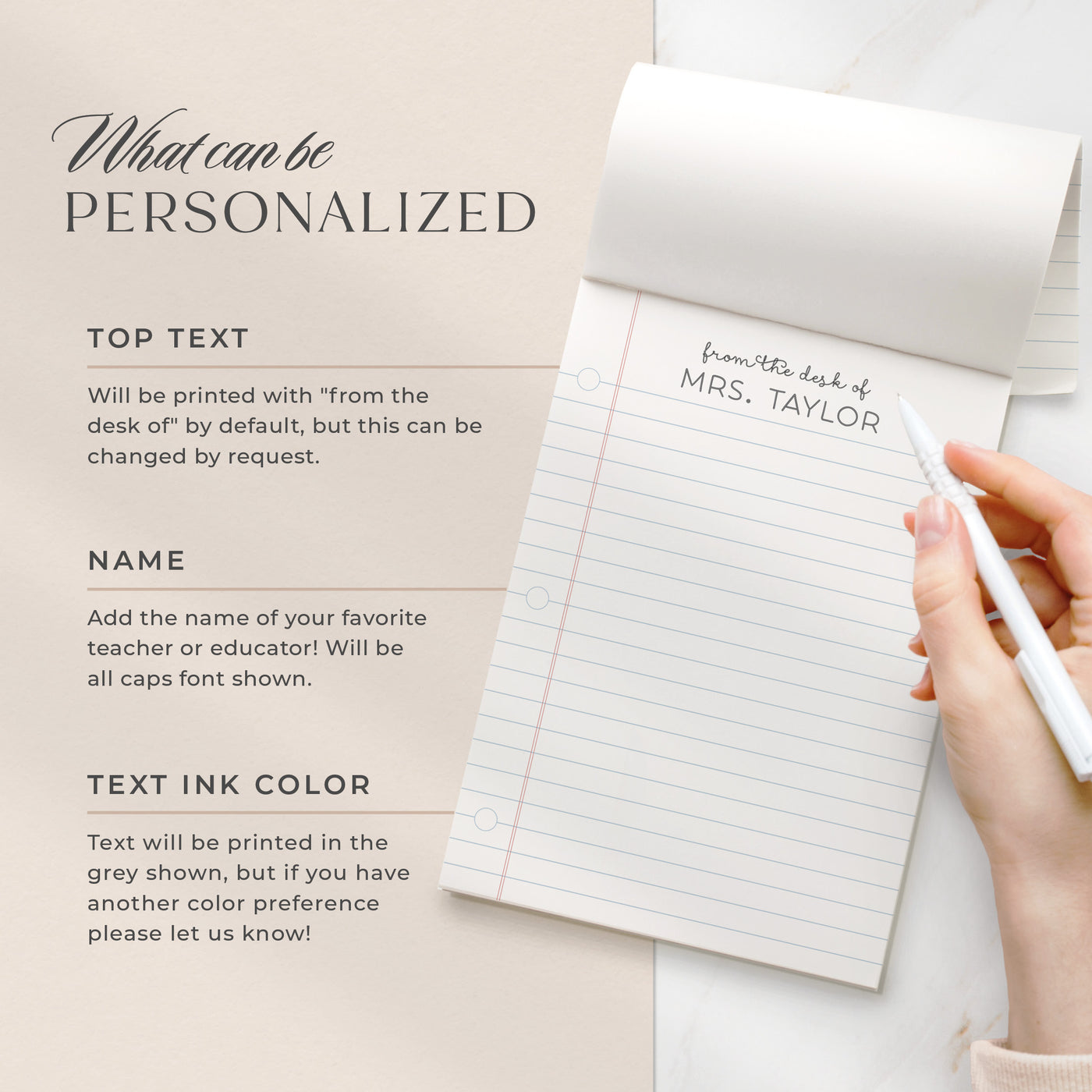 Notepaper: Notepad