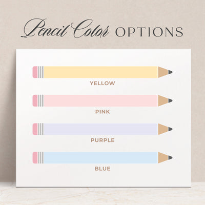 Pastel Pencil: Notepad