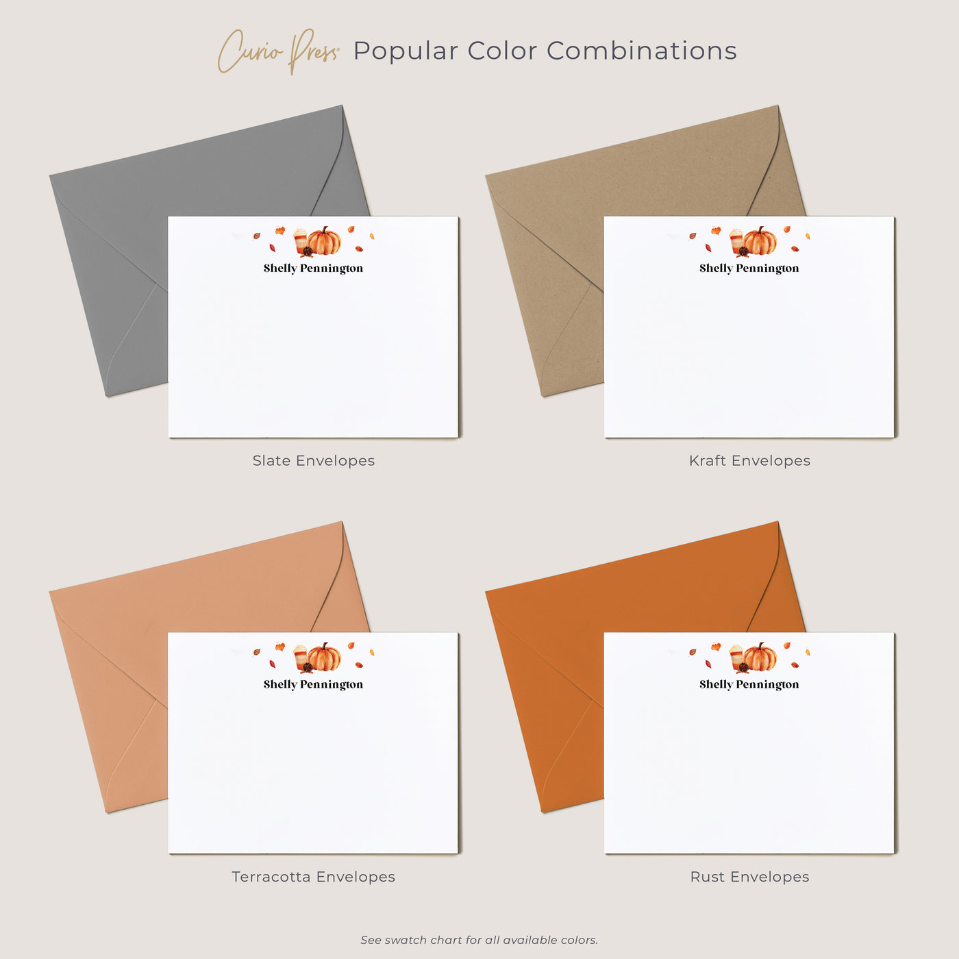 Pumpkin Spice: Flat Card Set