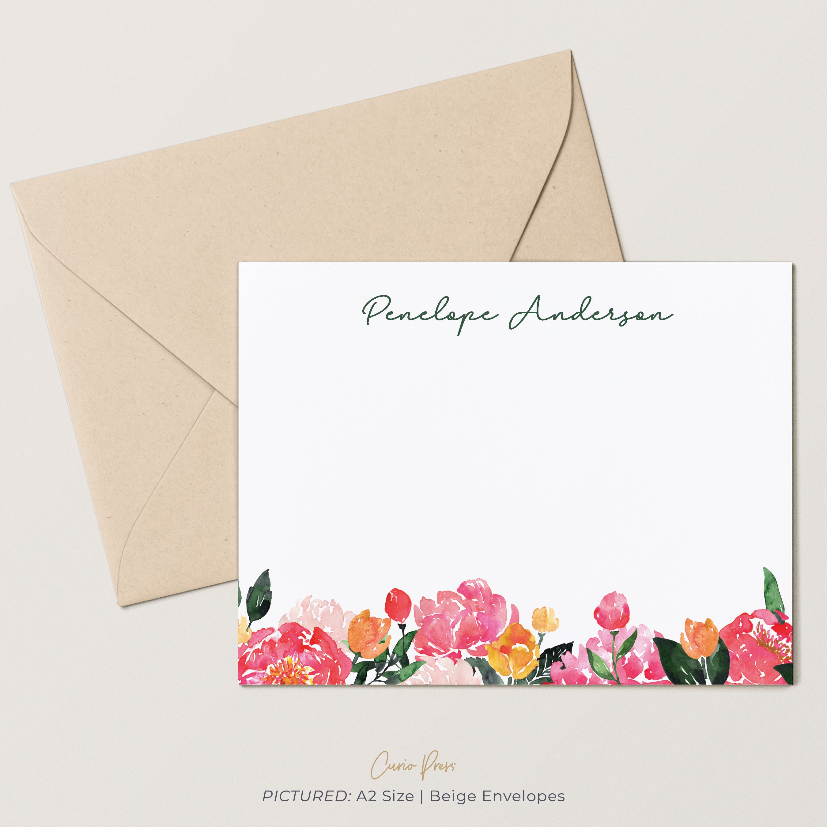 Penelope | Customized Note Cards | Curio Press