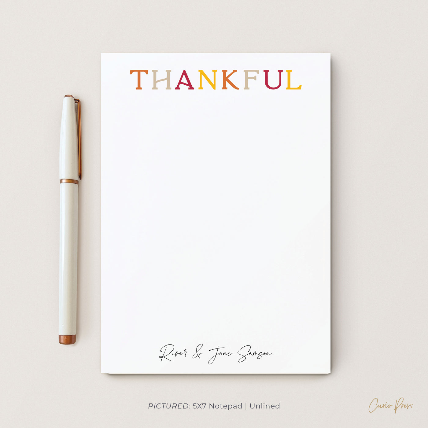 Thankful Serif: Notepad