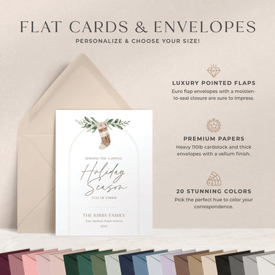 Boho Holiday: Holiday Cards