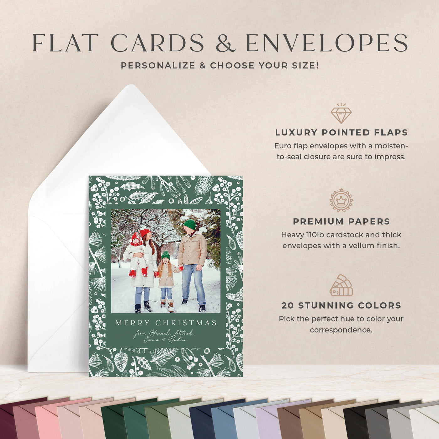 Evergreen: Holiday Cards