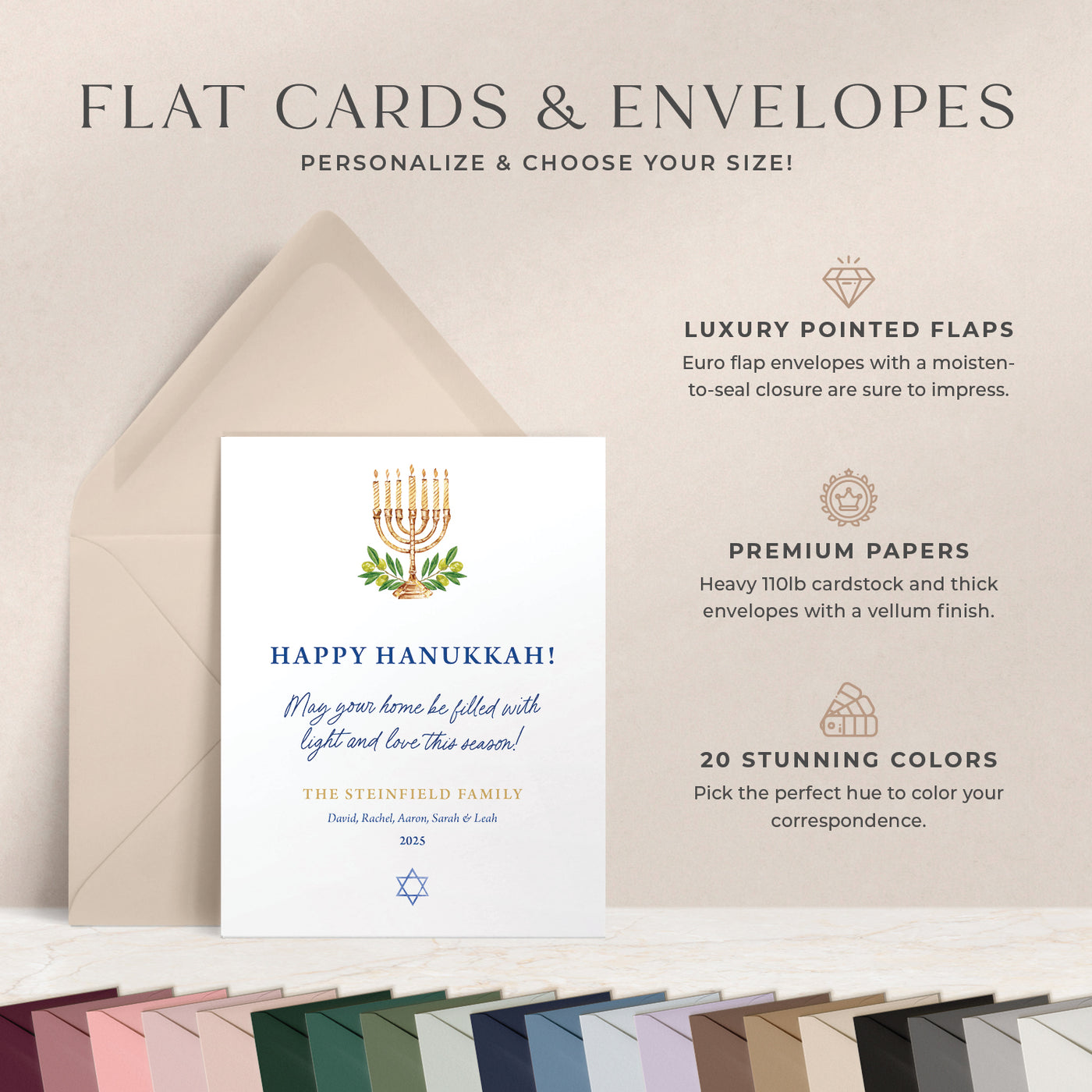 Happy Hanukkah: Holiday Cards
