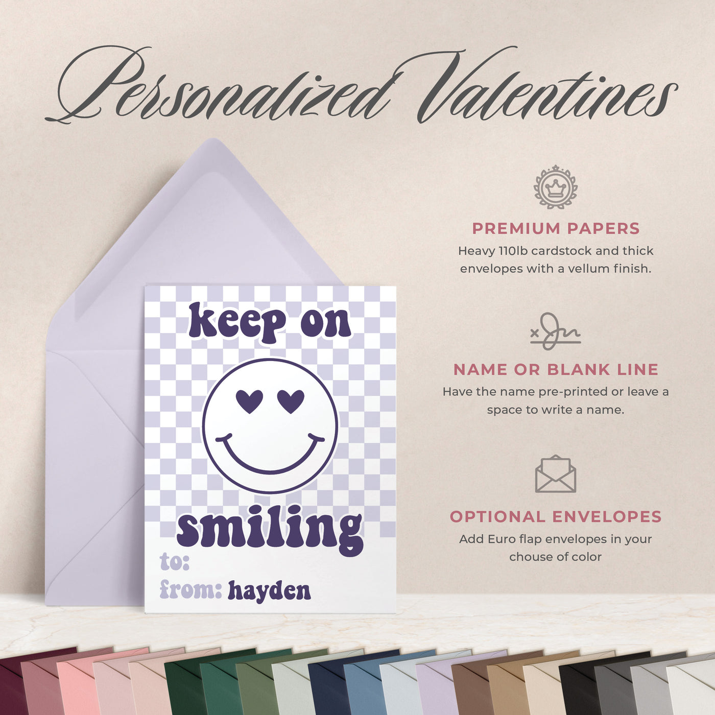 Keep On Smiling Valentine