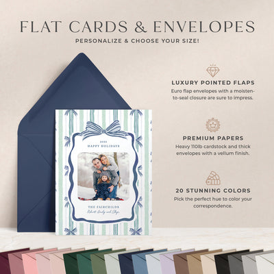 Ribbons & Bows: Holiday Cards